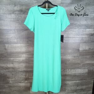 R&K Short Sleeve Textured Dress Size XL